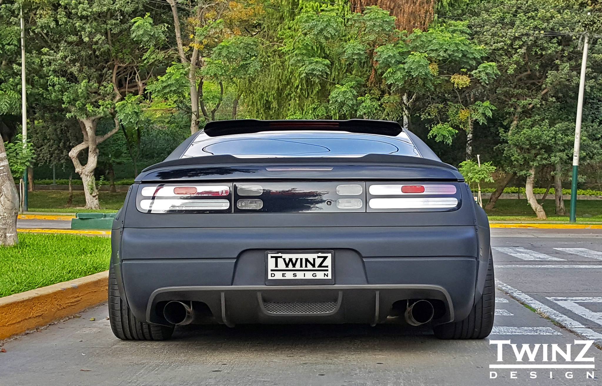 300ZX - Hatch Spoiler lip Type 2 (for OEM Hatch) | Twinz Design